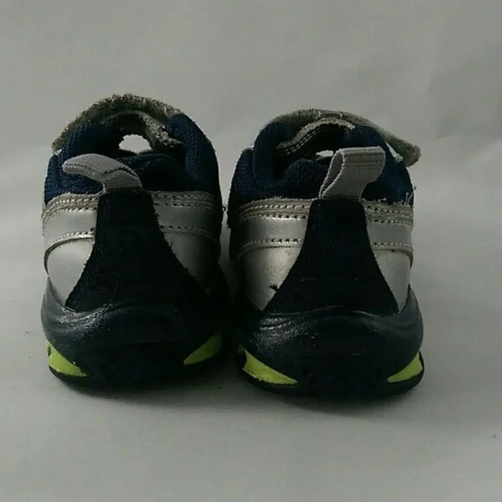 Nike Reax Toddler Shoes Blue Grey Green - 325236-431 - Size 5C